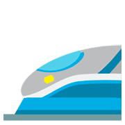 Emoji 🚄 Treno Alta Velocità su JoyPixels 1.0.