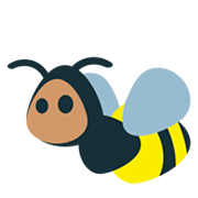 Émoji 🐝 Abeille sur JoyPixels 1.0.