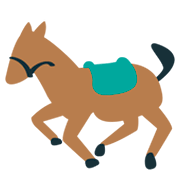 Emoji 🐎 Cavallo su JoyPixels 1.0.