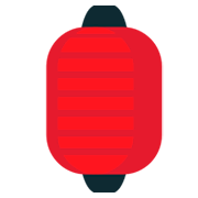 🏮 Emoji rote Papierlaterne JoyPixels 1.0.