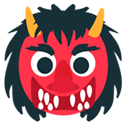 Emoji 👹 Orco su JoyPixels 1.0.