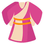 👘 Emoji Kimono en JoyPixels 1.0.