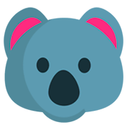 🐨 Emoji Coala na JoyPixels 1.0.