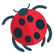 Emoji 🐞 Coccinella su JoyPixels 1.0.