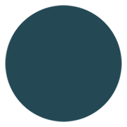 Émoji ⚫ Disque Noir sur JoyPixels 1.0.