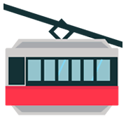 🚠 Emoji Teleférico De Montaña en JoyPixels 1.0.