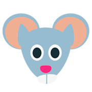 🐭 Emoji Mäusegesicht JoyPixels 1.0.