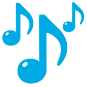 Émoji 🎶 Notes De Musique sur JoyPixels 1.0.