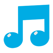 Émoji 🎵 Note De Musique sur JoyPixels 1.0.