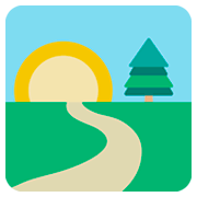 Émoji 🏞️ Parc National sur JoyPixels 1.0.