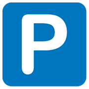 🅿️ Emoji Großbuchstabe P in blauem Quadrat JoyPixels 1.0.