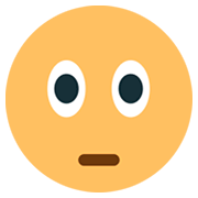 Emoji 😐 Faccina Neutra su JoyPixels 1.0.