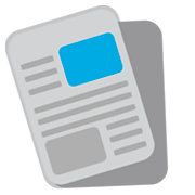 Emoji 📰 Quotidiano su JoyPixels 1.0.