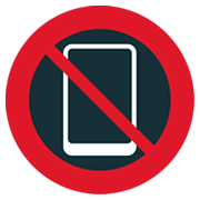 Emoji 📵 Simbolo Che Vieta L’utilizzo Dei Telefoni Cellulari su JoyPixels 1.0.