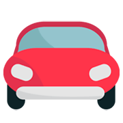🚘 Emoji Carro Se Aproximando na JoyPixels 1.0.