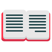 Émoji 📖 Livre Ouvert sur JoyPixels 1.0.