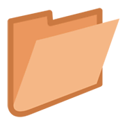 Émoji 📂 Dossier Ouvert sur JoyPixels 1.0.