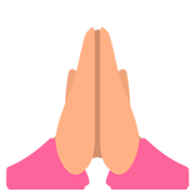Émoji 🙏 Mains En Prière sur JoyPixels 1.0.