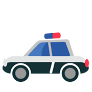 Emoji 🚓 Macchina Della Polizia su JoyPixels 1.0.