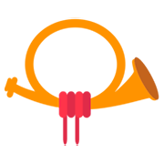Emoji 📯 Corno Postale su JoyPixels 1.0.