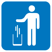 Emoji 🚮 Simbolo Per La Raccolta Dei Rifiuti su JoyPixels 1.0.