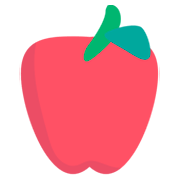 Emoji 🍎 Mela Rossa su JoyPixels 1.0.