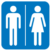 Émoji 🚻 Panneau Toilettes sur JoyPixels 1.0.
