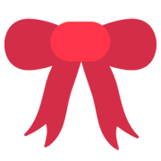 Emoji 🎀 Fiocco su JoyPixels 1.0.