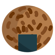 Emoji 🍘 Galletta Di Riso su JoyPixels 1.0.