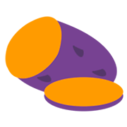 Emoji 🍠 Patata Dolce Arrosto su JoyPixels 1.0.