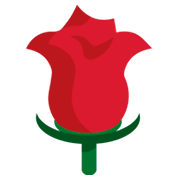 🌹 Emoji Rosa na JoyPixels 1.0.
