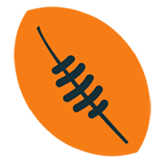 🏉 Emoji Balón De Rugby en JoyPixels 1.0.