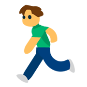 🏃 Emoji Pessoa Correndo na JoyPixels 1.0.