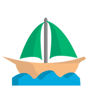 ⛵ Emoji Barco De Vela en JoyPixels 1.0.