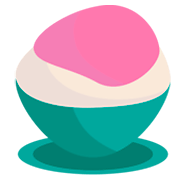 Émoji 🍧 Granité sur JoyPixels 1.0.