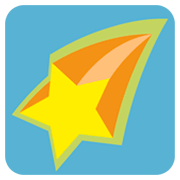 🌠 Emoji Estrella Fugaz en JoyPixels 1.0.