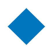 Émoji 🔹 Petit Losange Bleu sur JoyPixels 1.0.