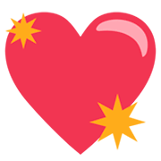 💖 Emoji Corazón Brillante en JoyPixels 1.0.