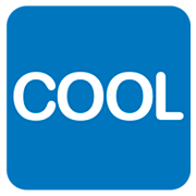 🆒 Emoji Botão «COOL» na JoyPixels 1.0.