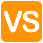 Emoji 🆚 Pulsante VS su JoyPixels 1.0.