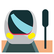 🚉 Emoji Estación De Tren en JoyPixels 1.0.