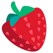 Emoji 🍓 Fragola su JoyPixels 1.0.