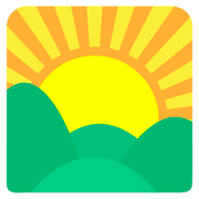 Emoji 🌄 Alba Sulle Montagne su JoyPixels 1.0.