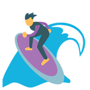 🏄 Emoji Persona Haciendo Surf en JoyPixels 1.0.
