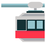 Émoji 🚟 Train Suspendu sur JoyPixels 1.0.