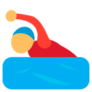Emoji 🏊 Persona Che Nuota su JoyPixels 1.0.