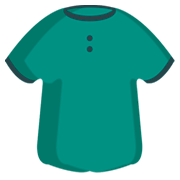 Émoji 👕 T-shirt sur JoyPixels 1.0.
