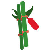 Emoji 🎋 Albero Decorato su JoyPixels 1.0.