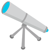 🔭 Emoji Telescopio en JoyPixels 1.0.