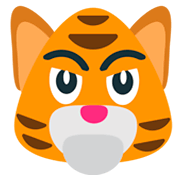 Émoji 🐯 Tête De Tigre sur JoyPixels 1.0.
